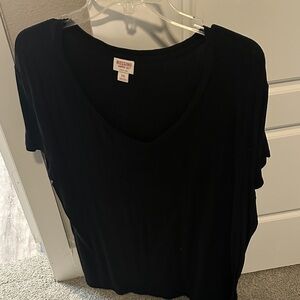 Mossimo Supply Co. Women's Classic Black Tee